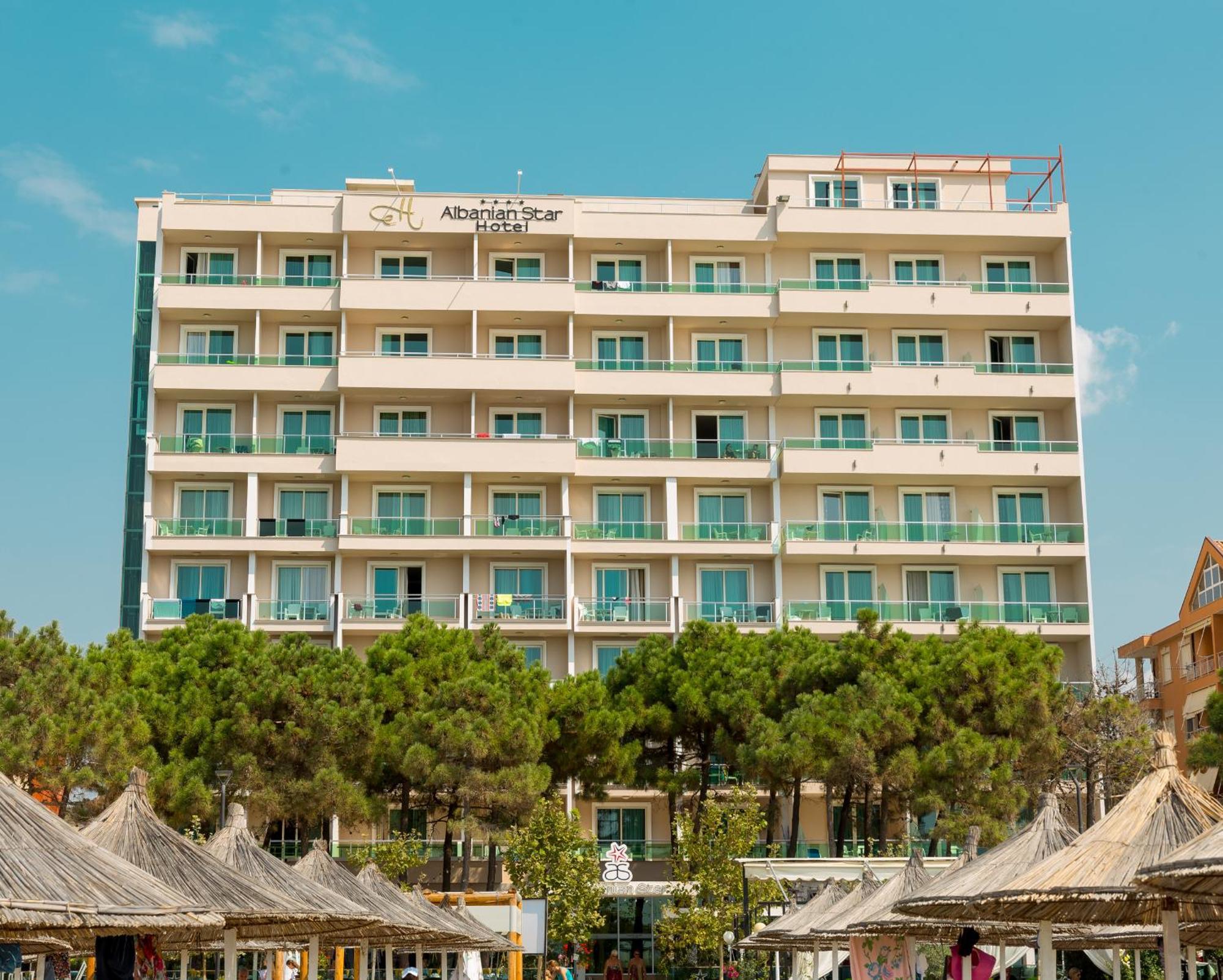 Albanian Star Hotel Durrës Exterior foto